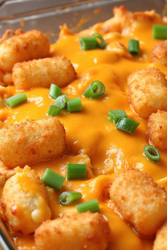 spicy buffalo chicken casserole