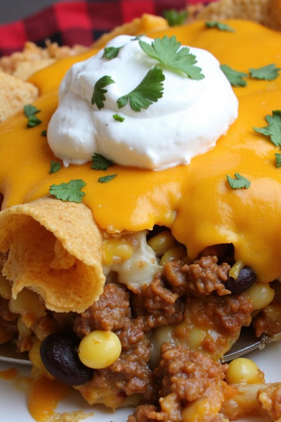 spicy chipotle beef casserole