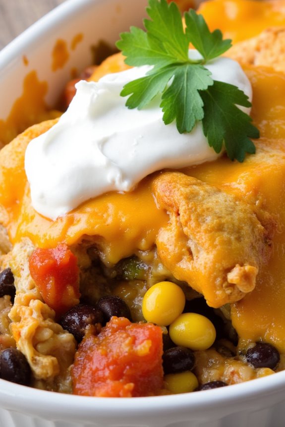 tex mex chicken tenders casserole