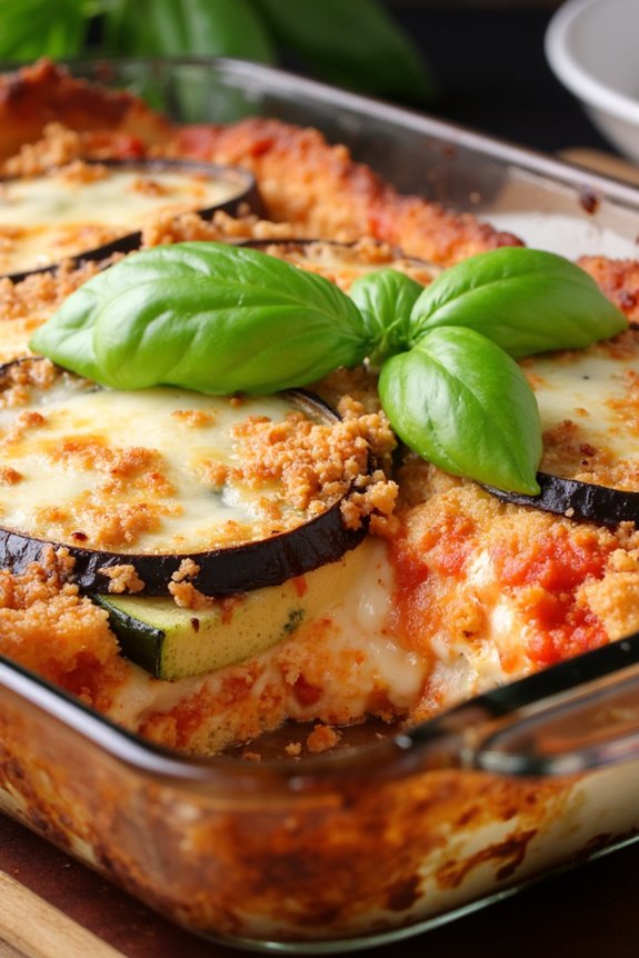 vegetable parmesan casserole delight