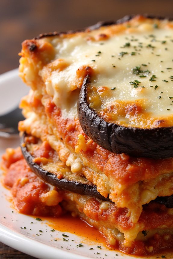 vegetarian eggplant parmesan recipe