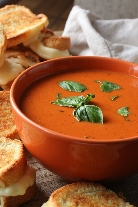 velvety tomato soup comfort meal