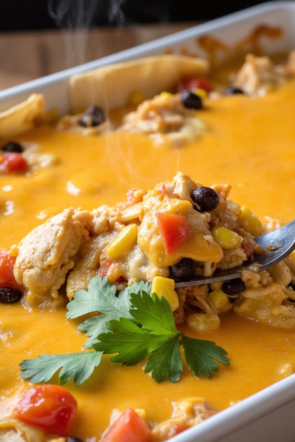zesty chicken casserole delight