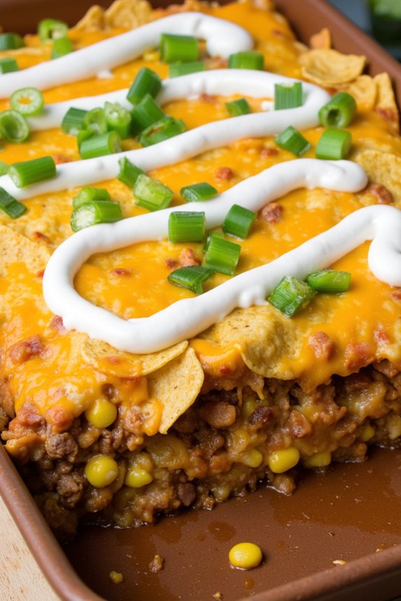 zesty taco casserole recipe