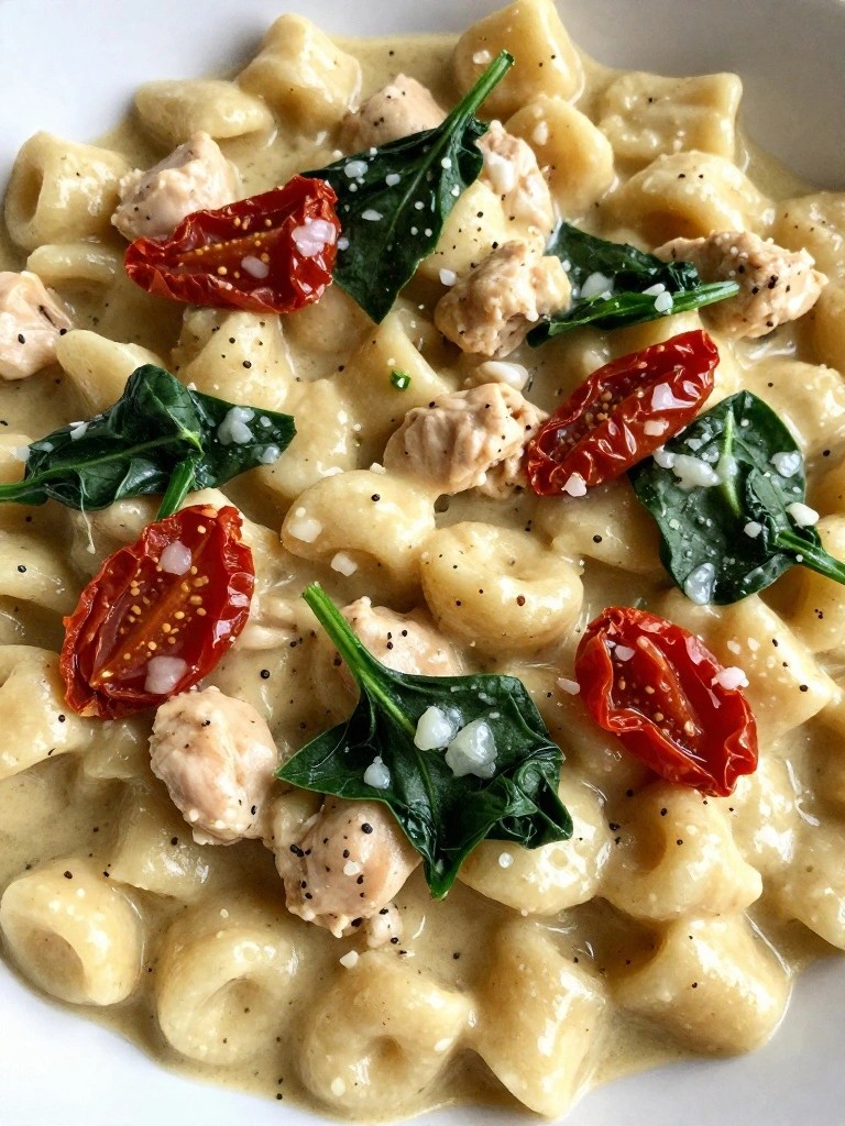 Rich Tuscan Chicken Gnocchi Skillet