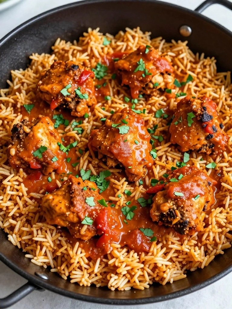 One-Pot Indian Butter Chicken and Rice
