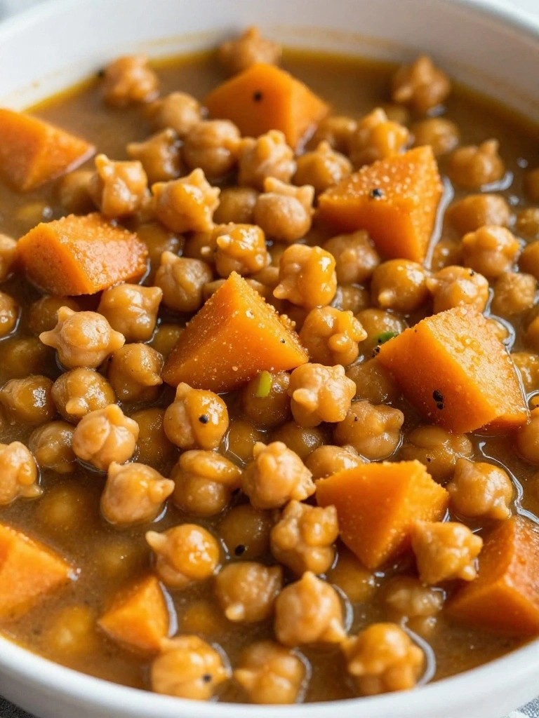 Moroccan Chickpea and Sweet Potato Tagine