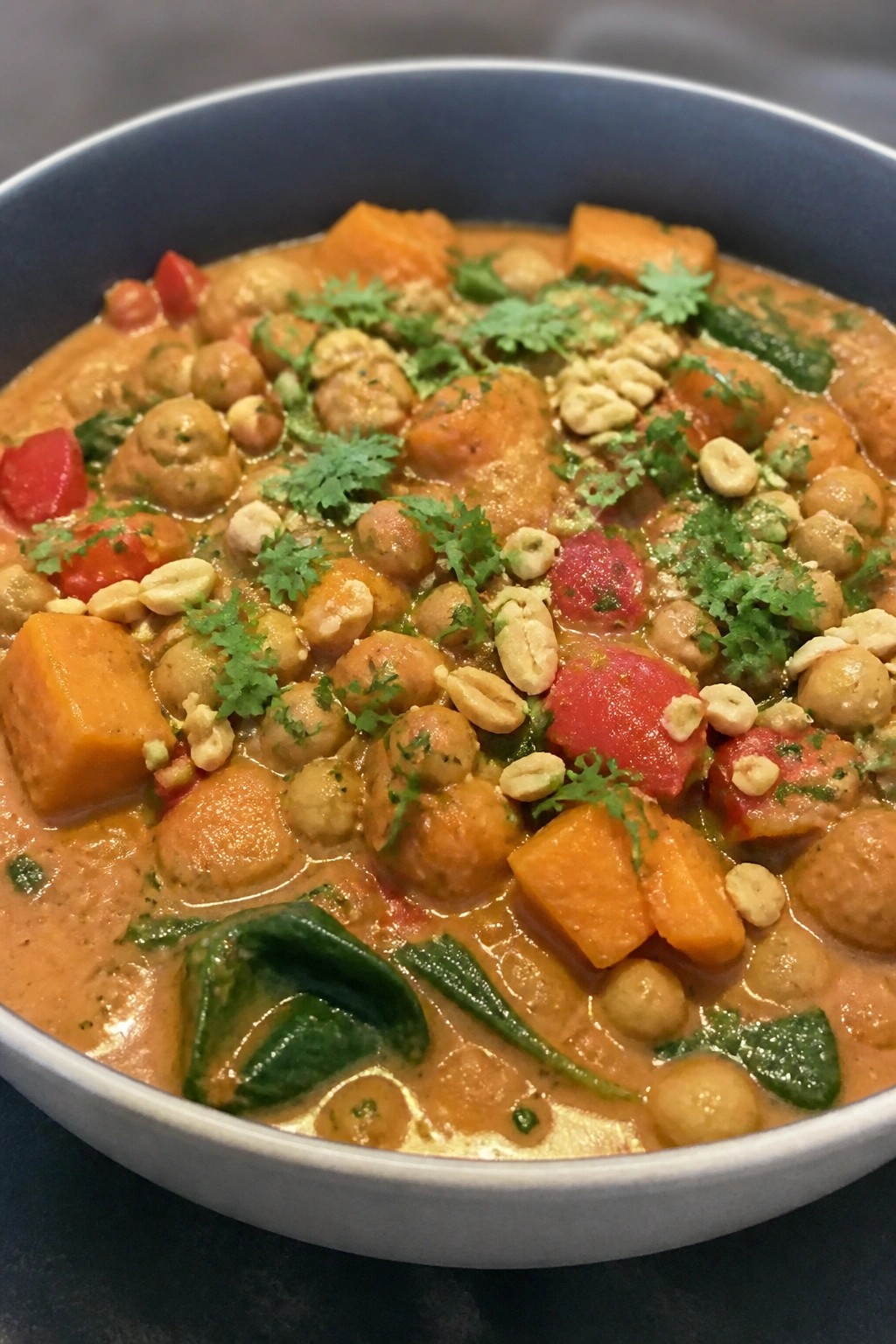 African Peanut Sweet Potato Stew