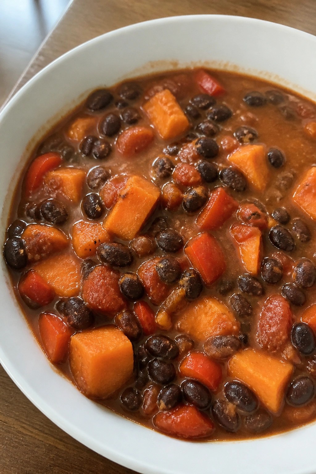 Smoky Mexican Black Bean and Sweet Potato Stew