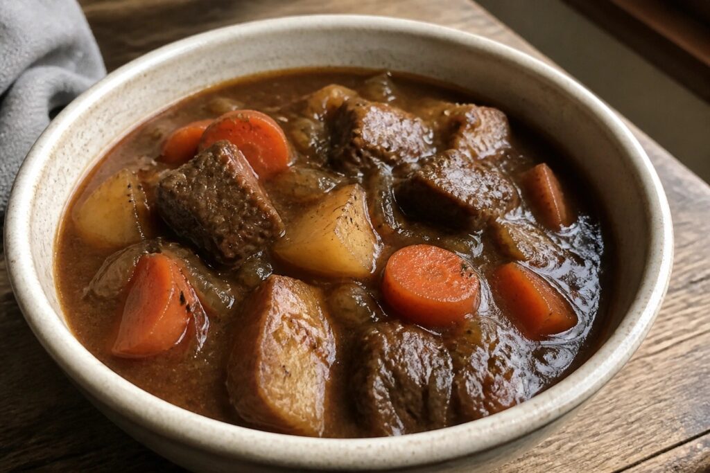 10 Rustic Slow Cooker Beef Stew Recipes in Rich Homestyle Broth
