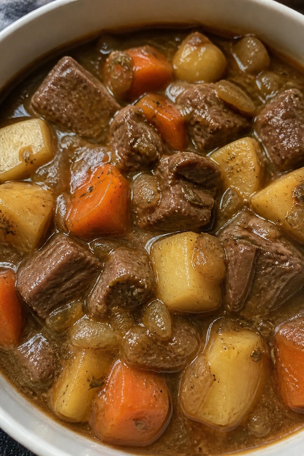 Hearty Beef and Root Vegetable Stew