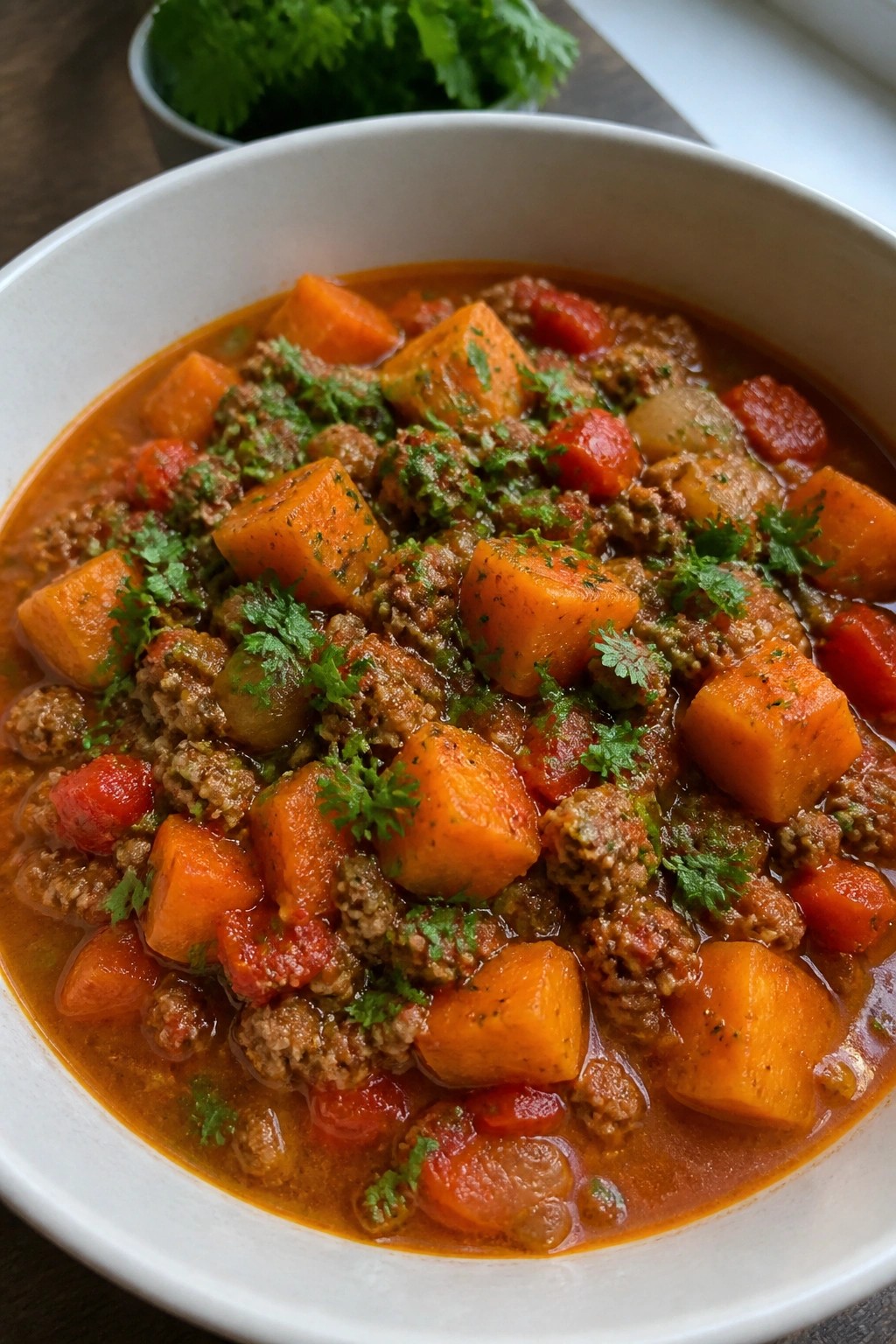 Smoky Turkey and Sweet Potato Stew