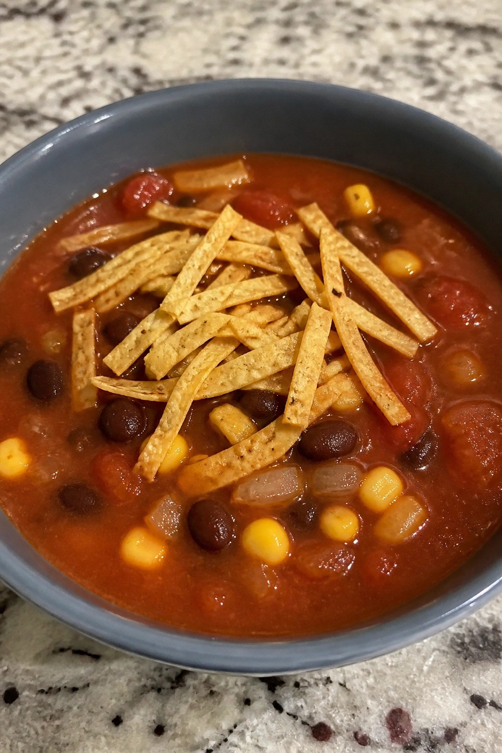 Slow Cooker Smoky Vegetable Tortilla Soup