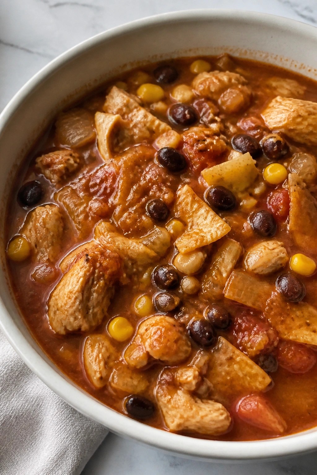 Mexican Chicken Tortilla Stew