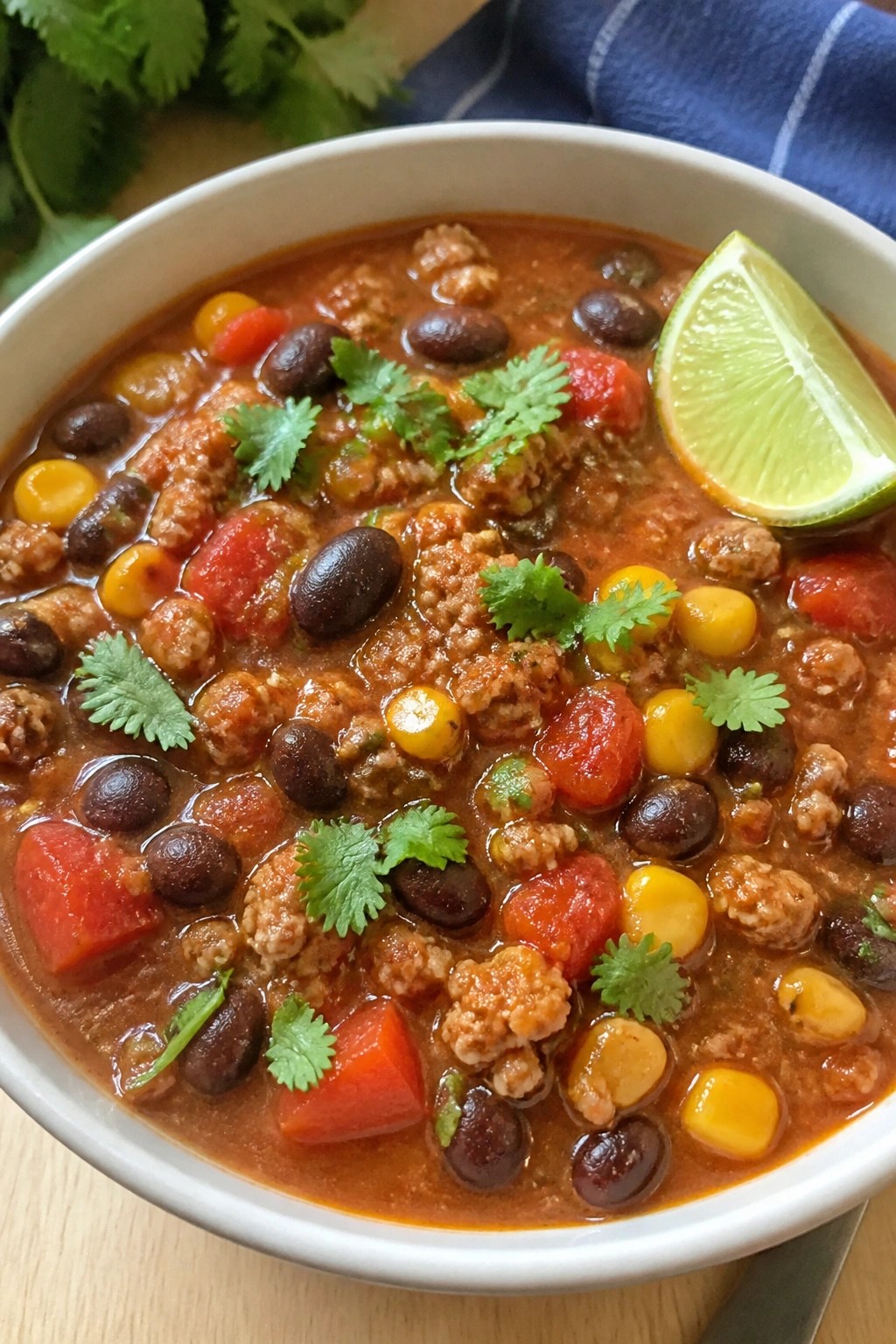 Southwestern Turkey and Black Bean Stew