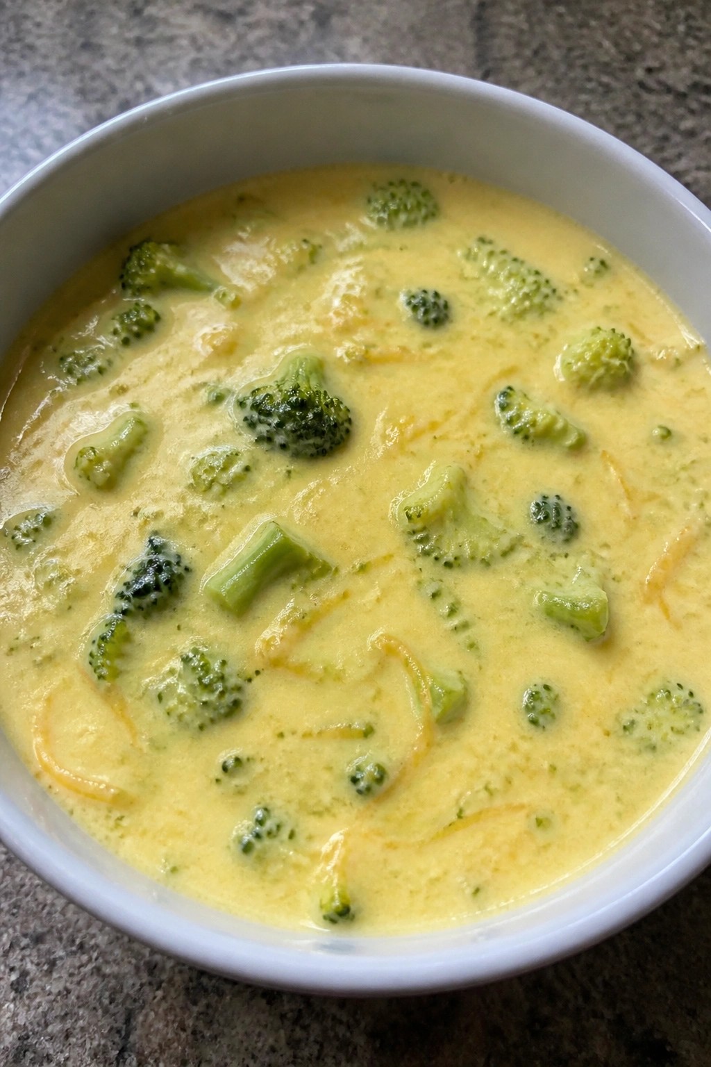 Creamy Broccoli Cheddar Soup