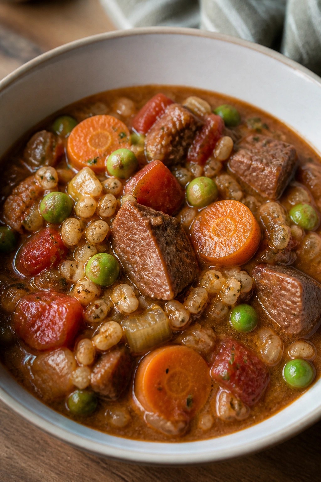 Hearty Beef Barley Stew
