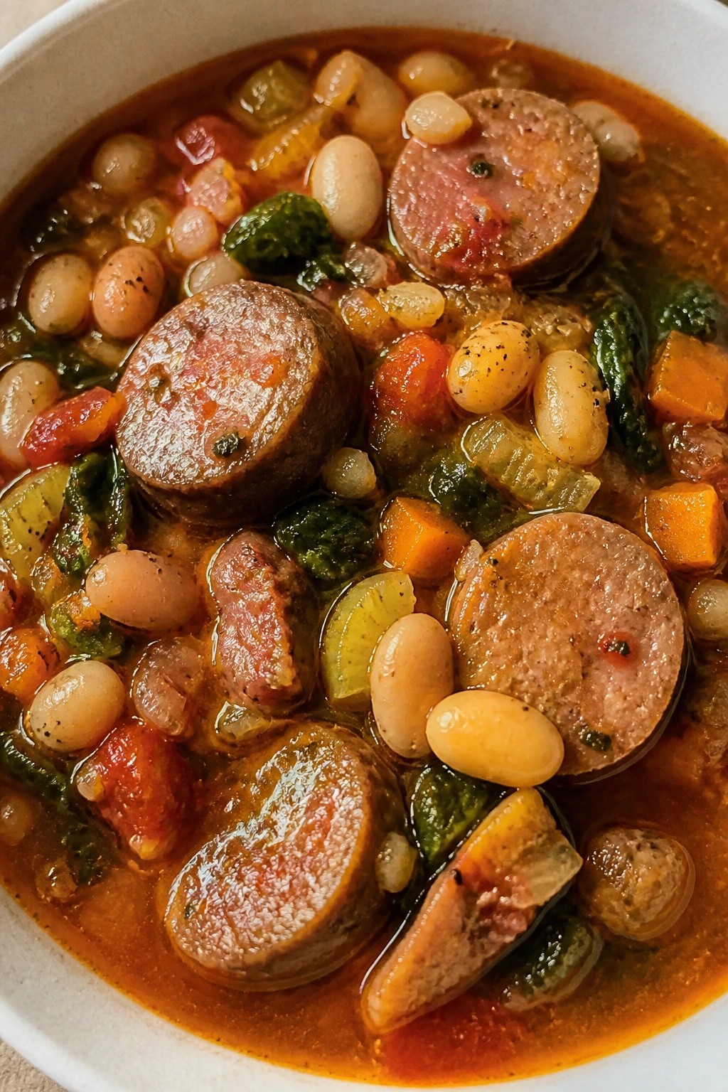 Italian Sausage and White Bean Stew