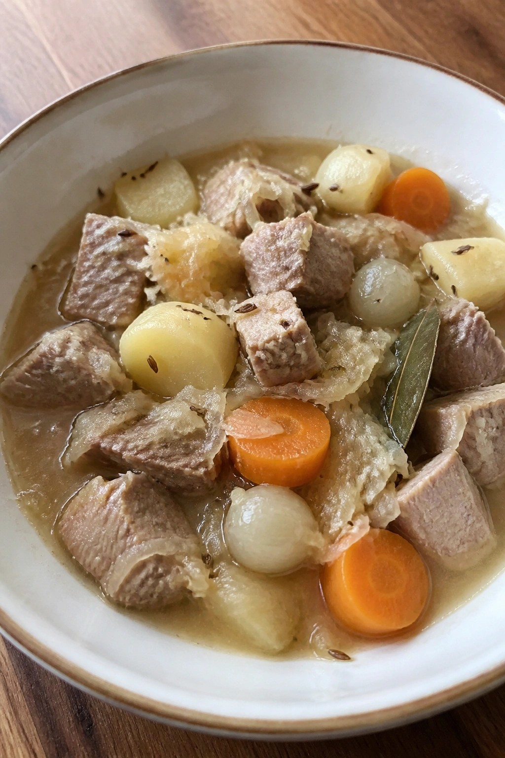 Pork and Sauerkraut Stew
