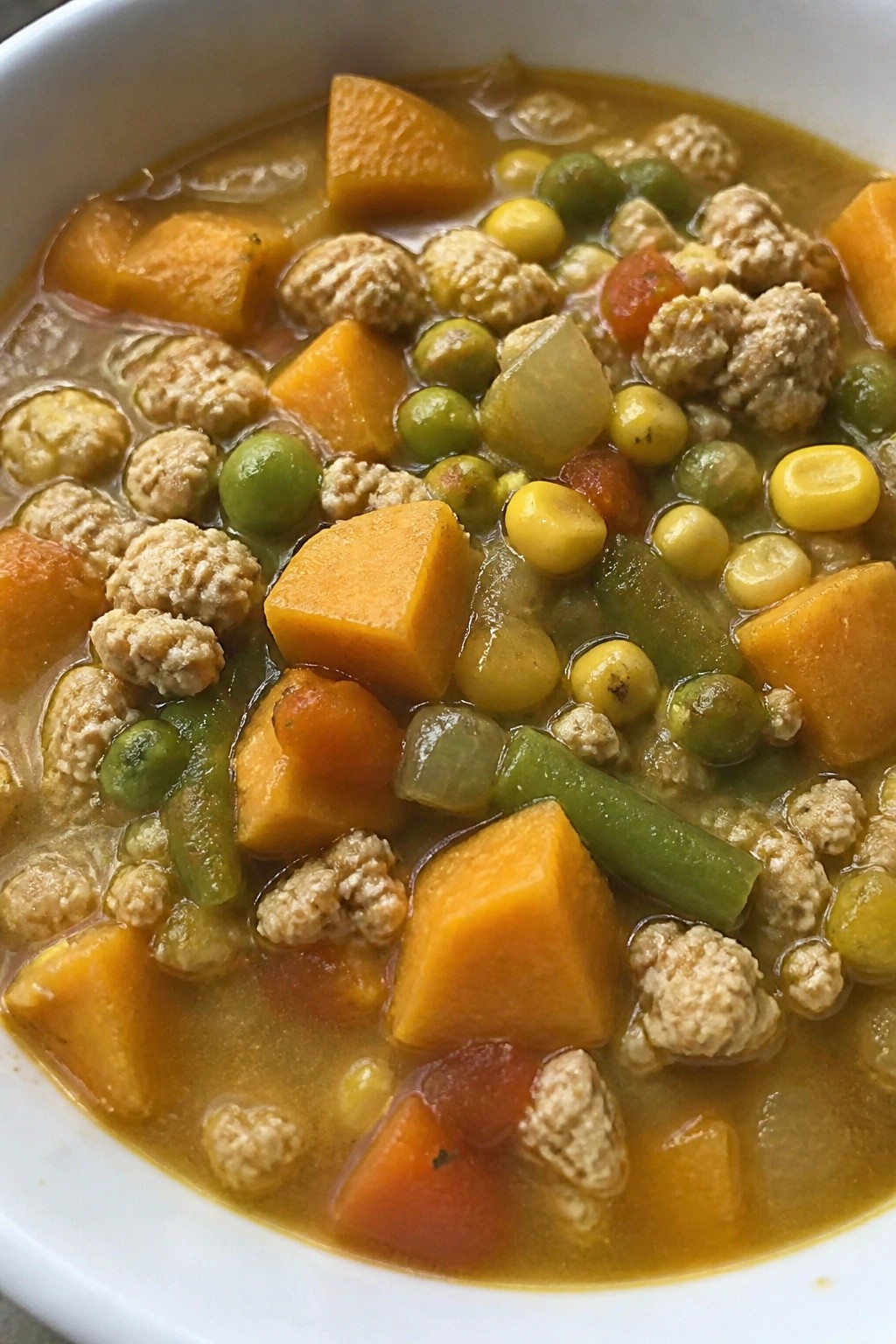 Turkey and Sweet Potato Stew