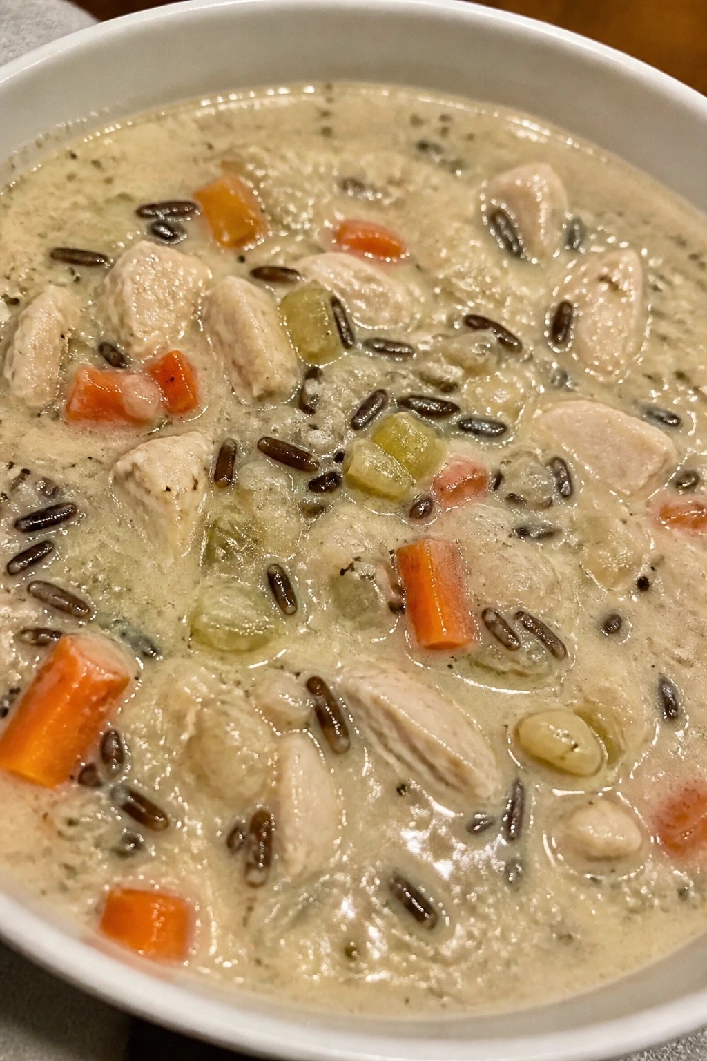 Creamy Chicken Wild Rice Soup