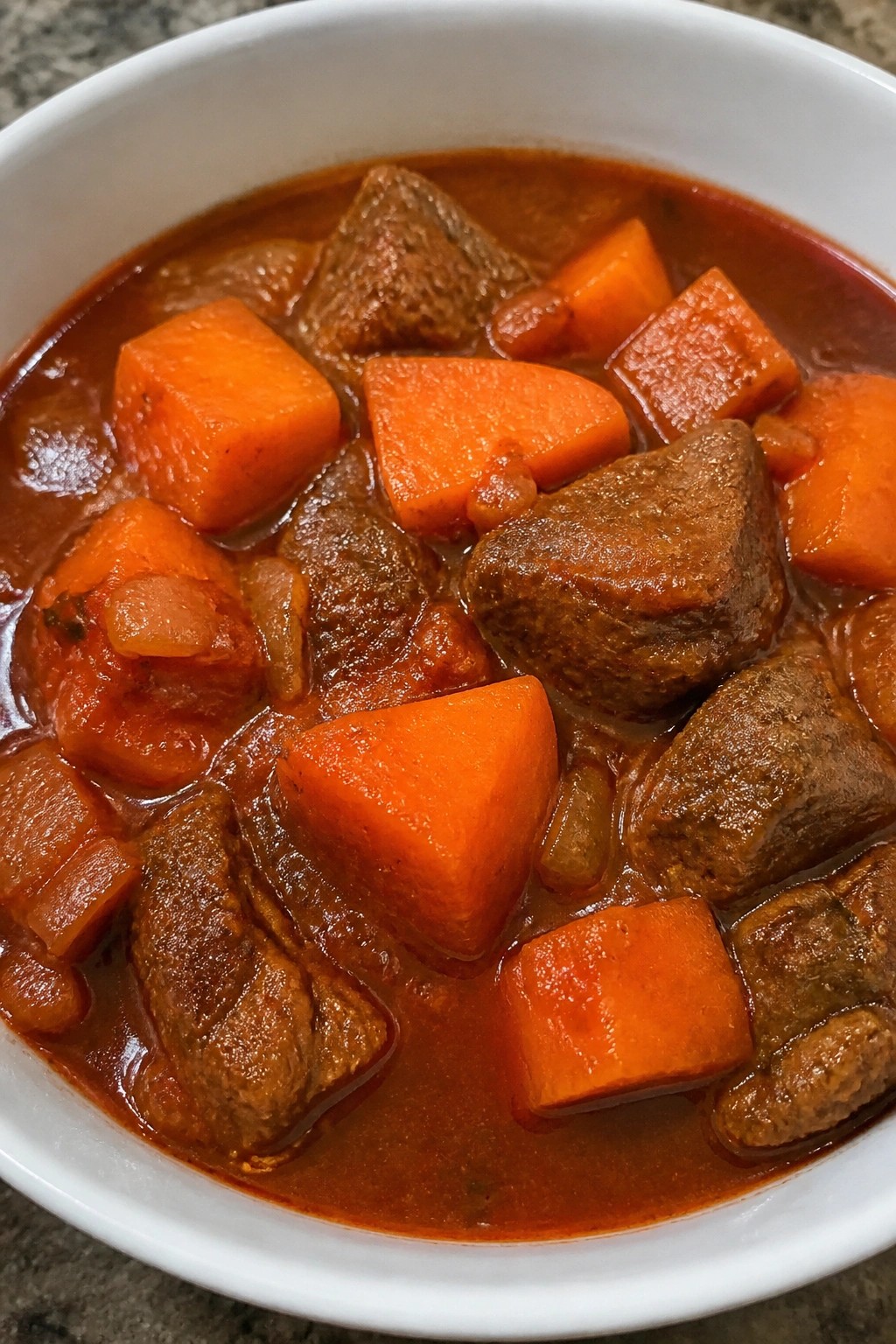 Beef and Sweet Potato Stew with Smoked Paprika