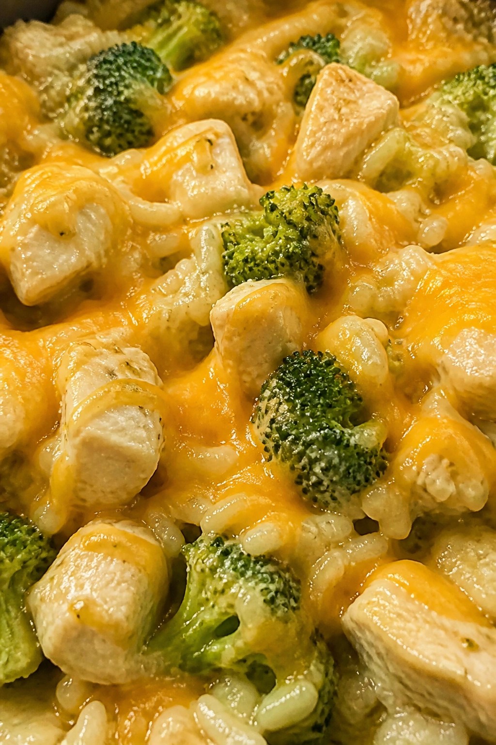 Cheesy Chicken Broccoli Rice Casserole
