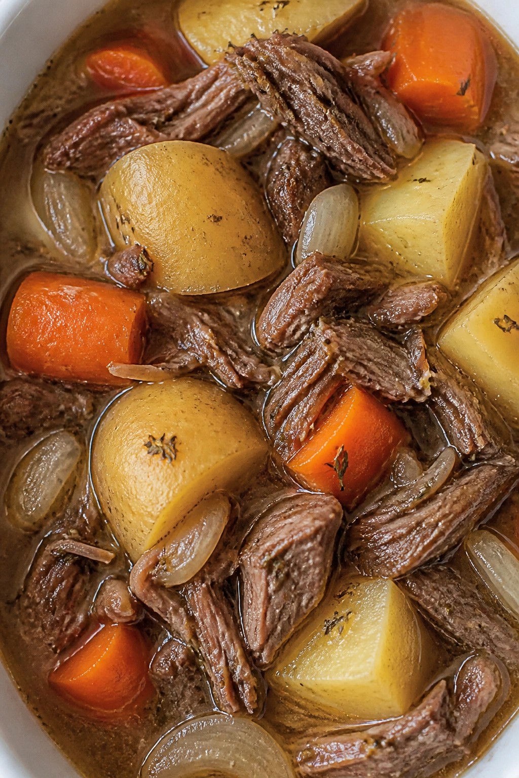 Classic Beef Pot Roast with Potatoes and Carrots