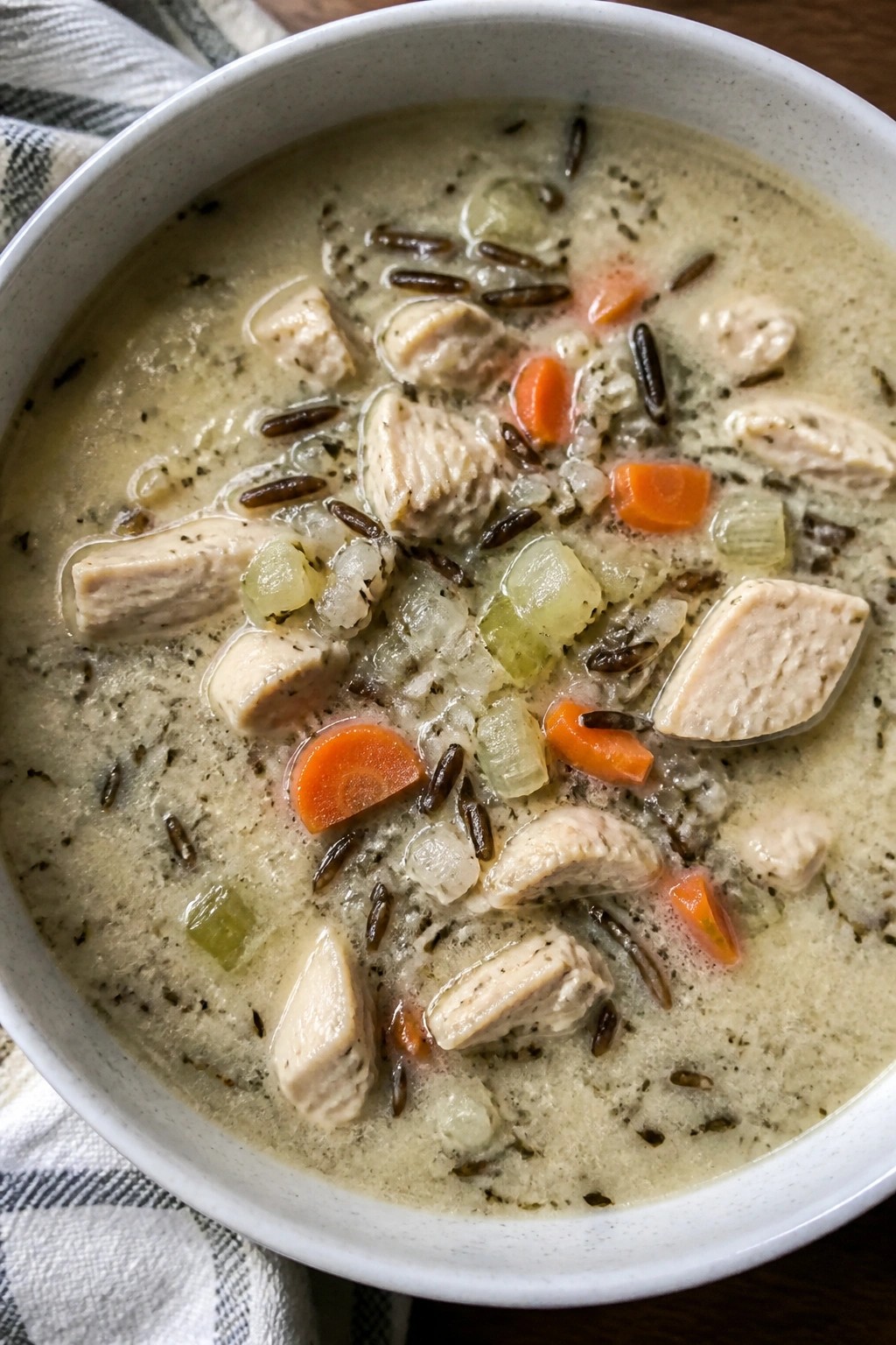 Creamy Chicken Wild Rice Soup