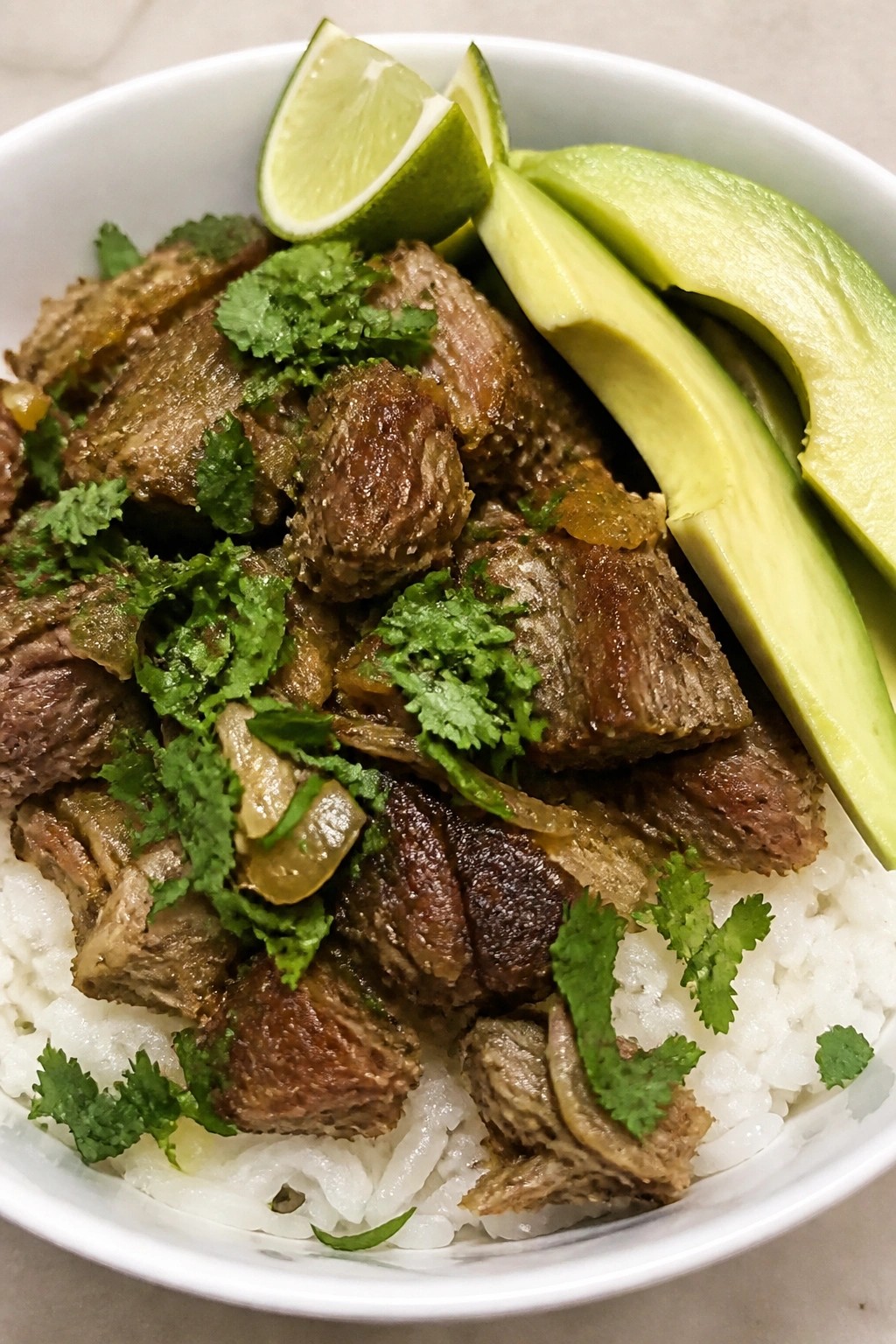 Pork Carnitas Rice Bowls