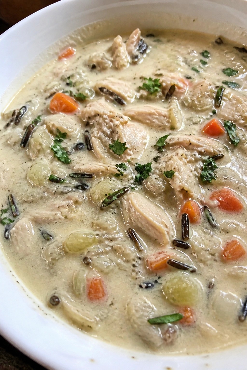 Creamy Chicken Wild Rice Soup