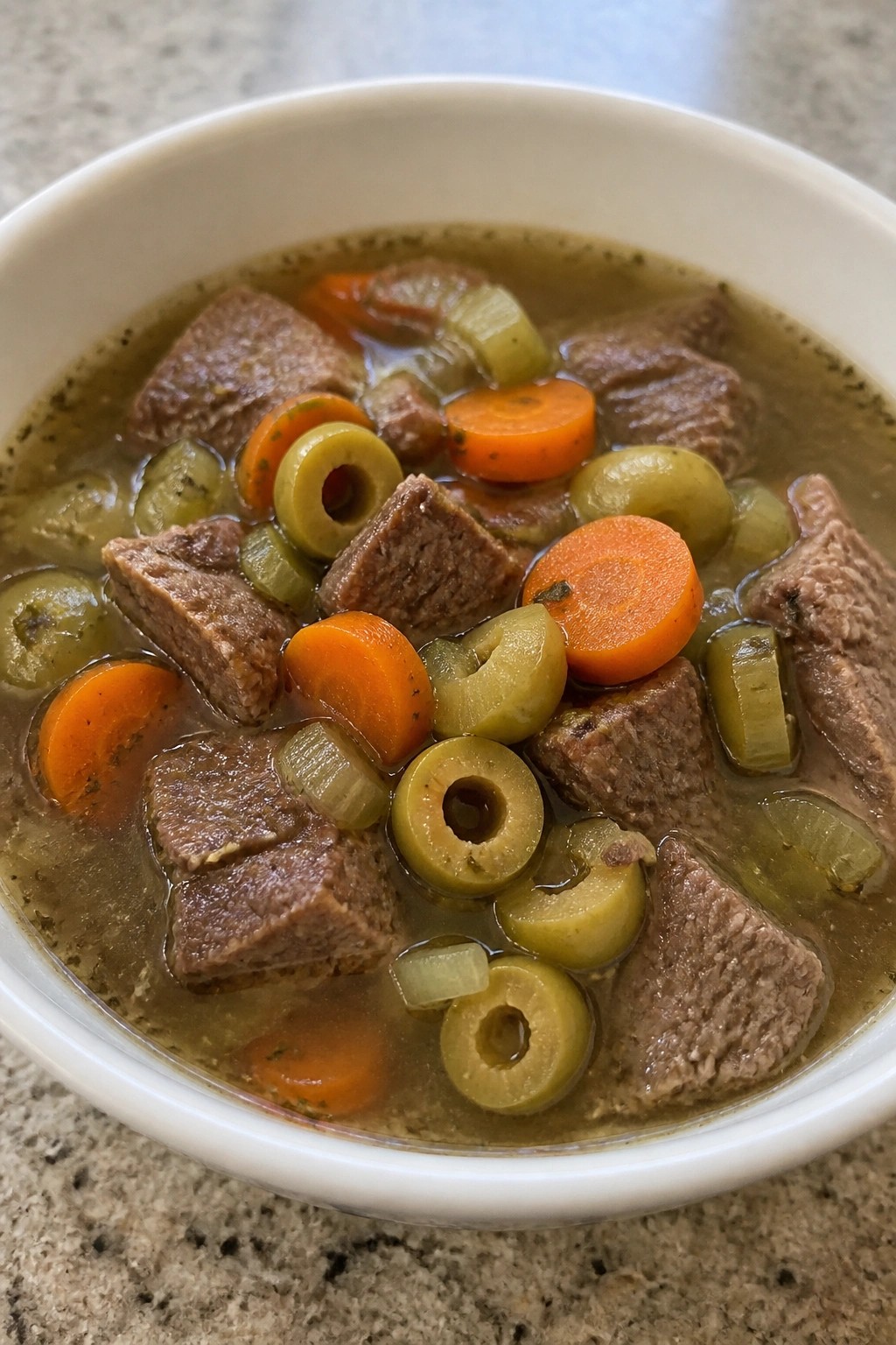 Oregano Olive Beef Stew