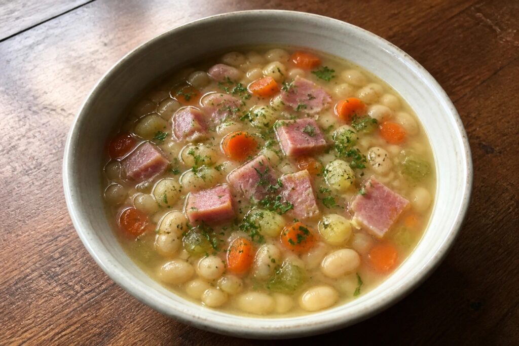 14 Savory Ham and Bean Soup Slow Cooker Recipes for Budget-Friendly Family Suppers