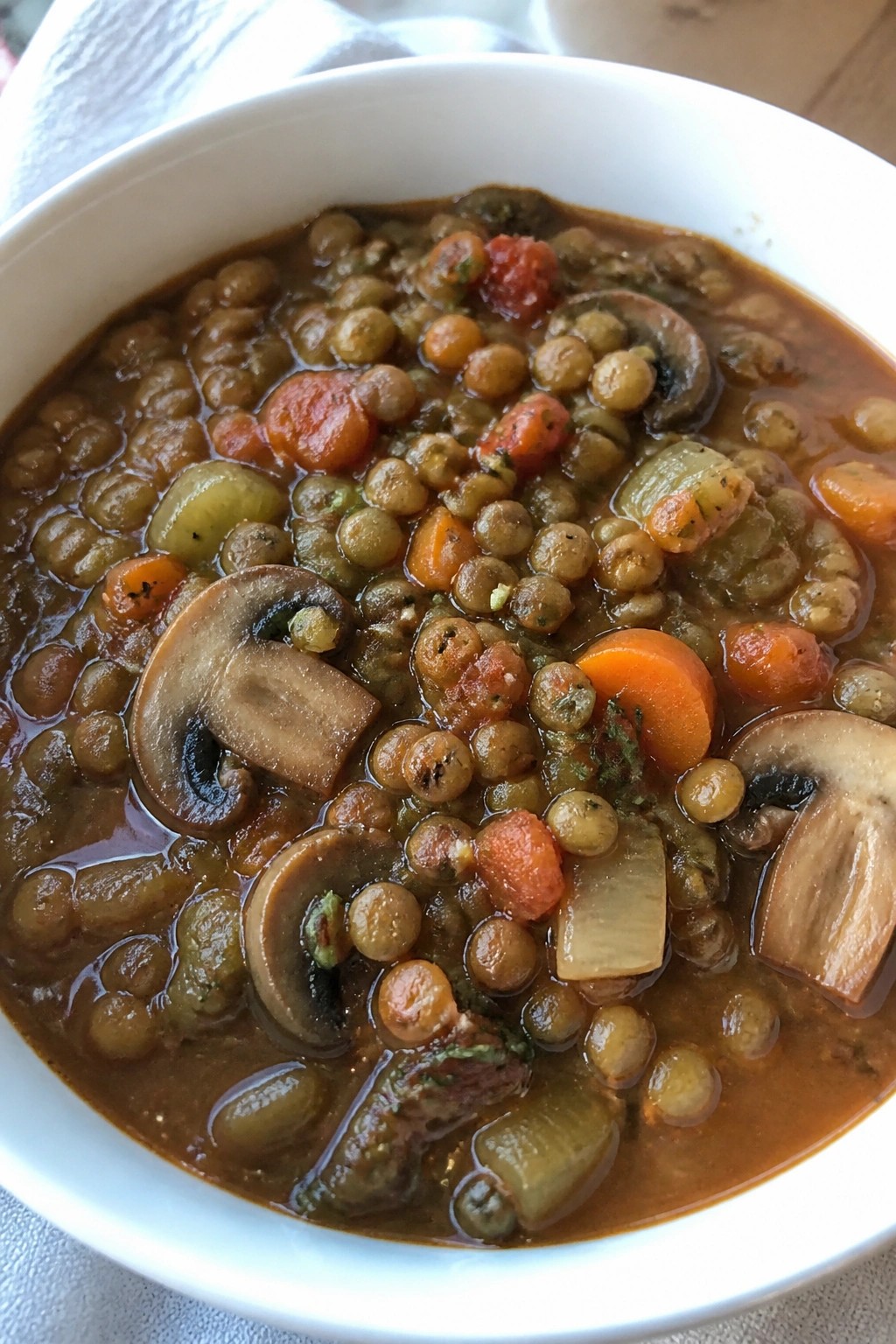 French Lentil and Vegetable Cassoulet-Style Stew