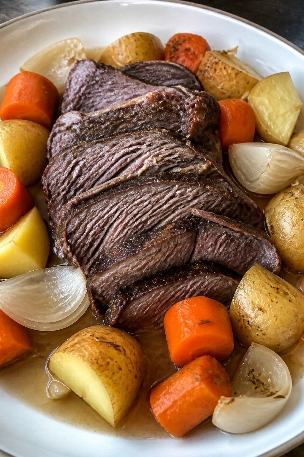 Classic Sunday Pot Roast with Root Vegetables
