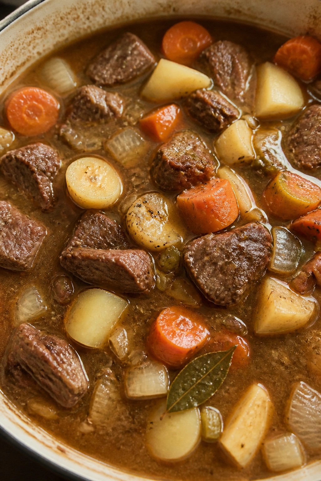 Slow Cooker Classic Beef Stew with Root Vegetables