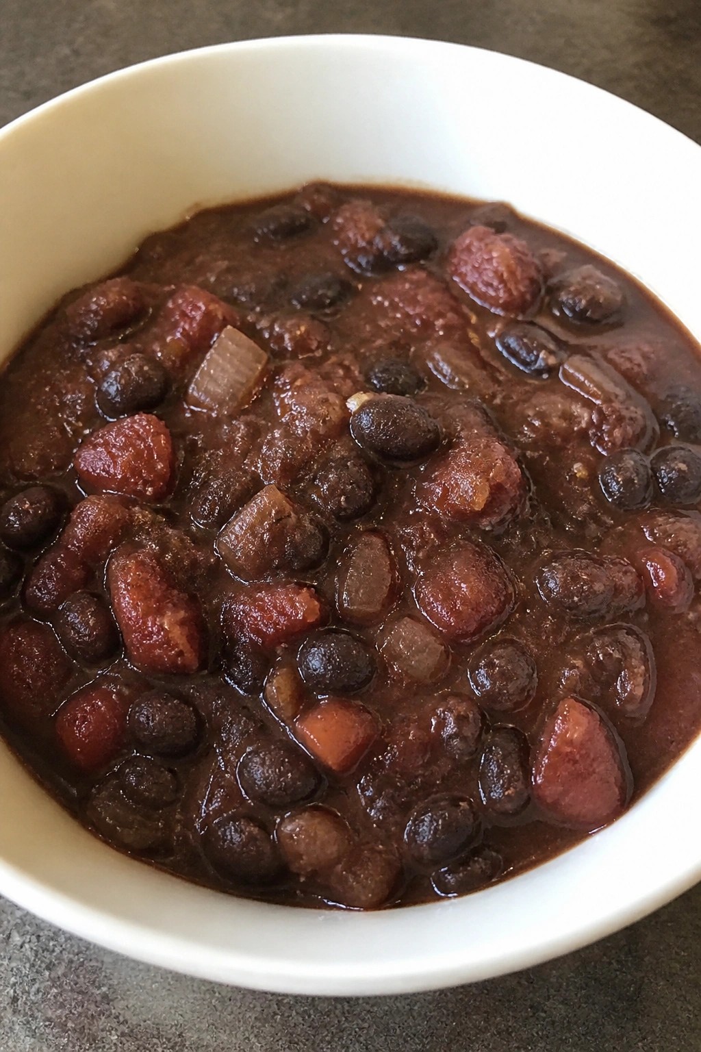 Budget Slow Cooker Black Bean Chili