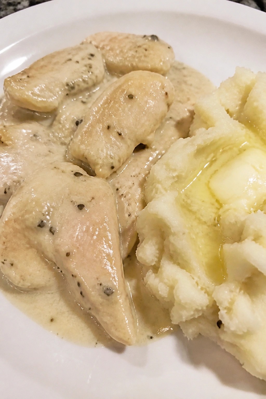 Slow Cooker Creamy Ranch Chicken with Mashed Potatoes