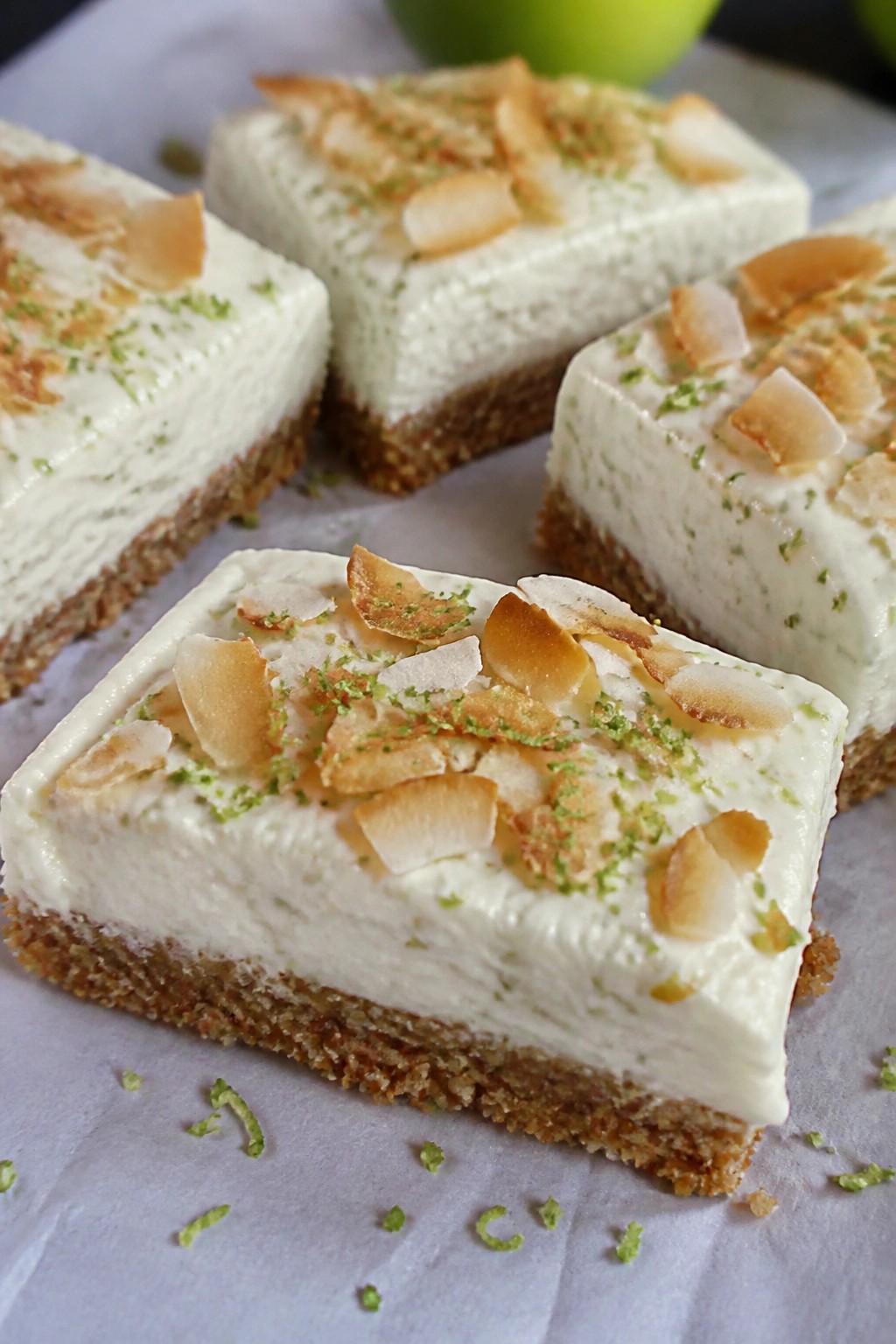 Key Lime Coconut Cream Pie Bars