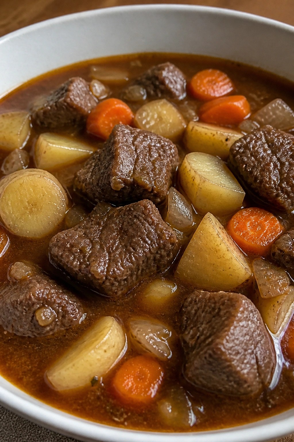 Hearty Beef Stew with Root Vegetables