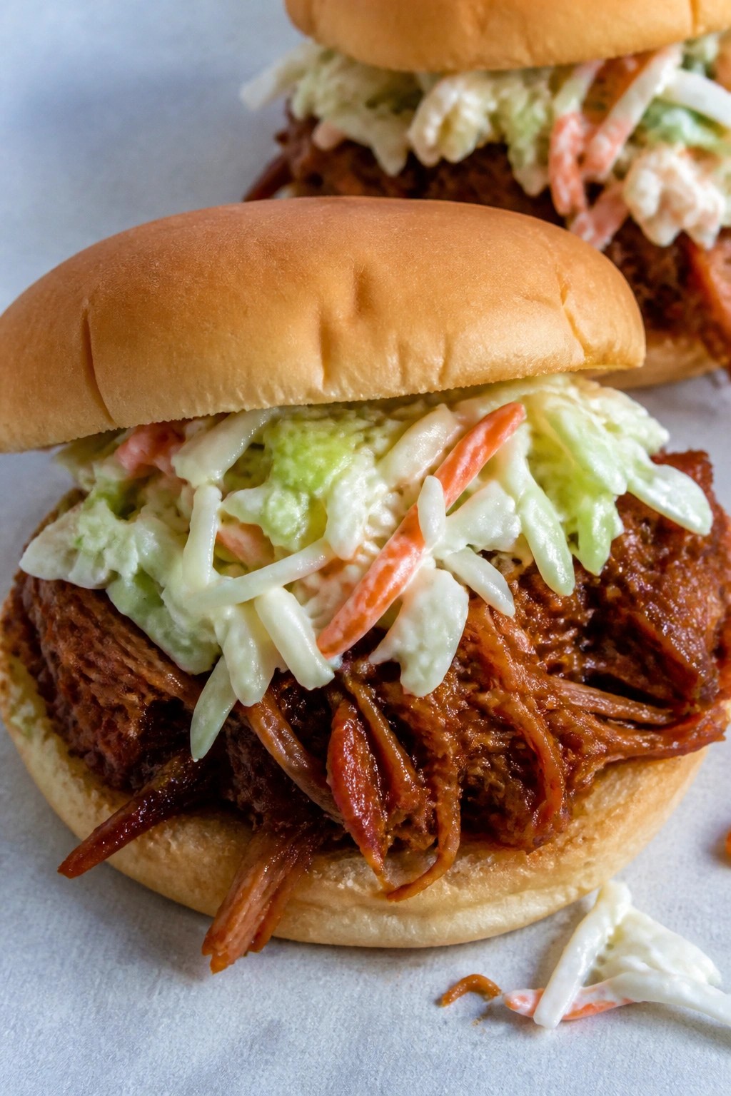 BBQ Pulled Pork with Coleslaw