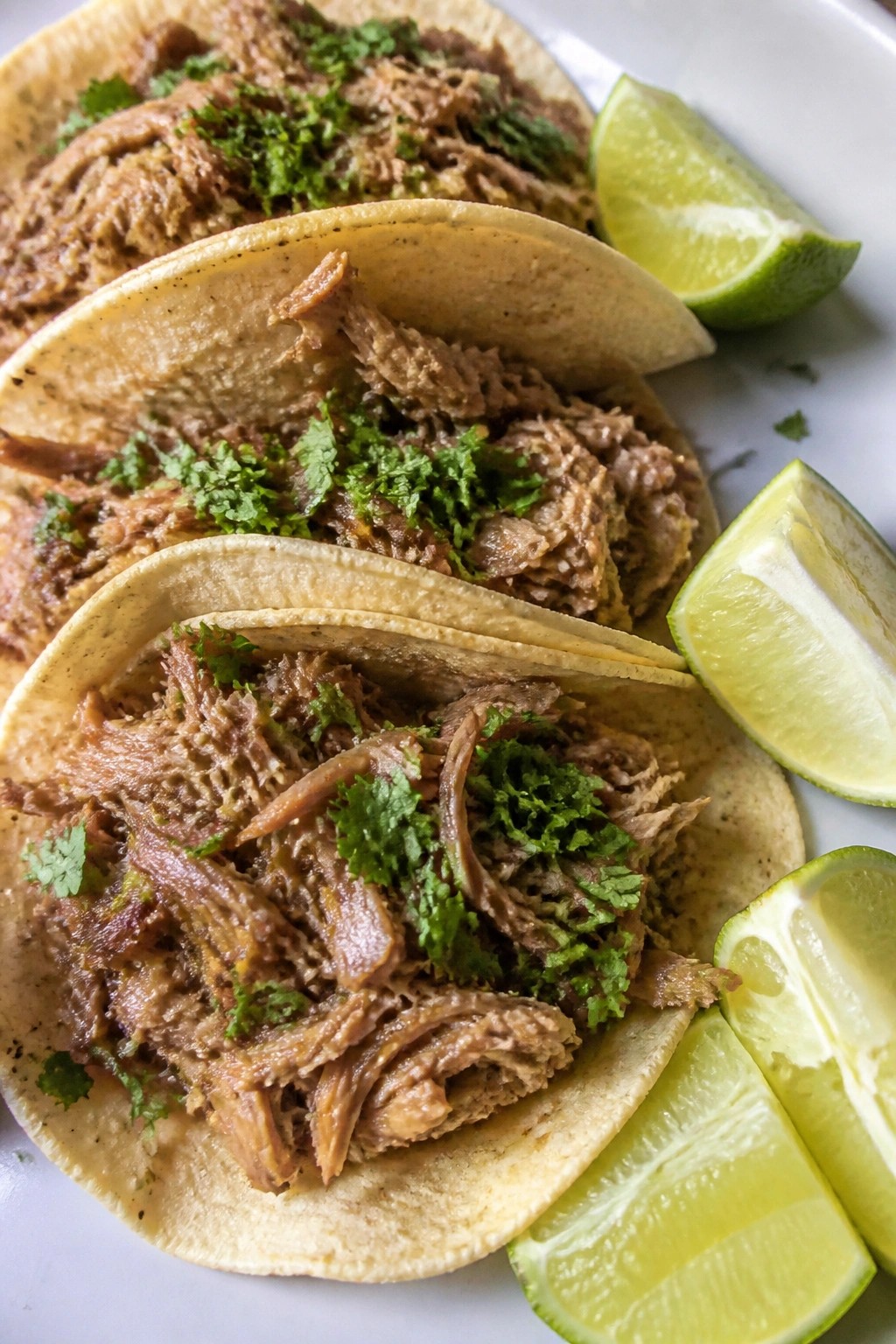 Lazy Pulled Pork Carnitas Tacos