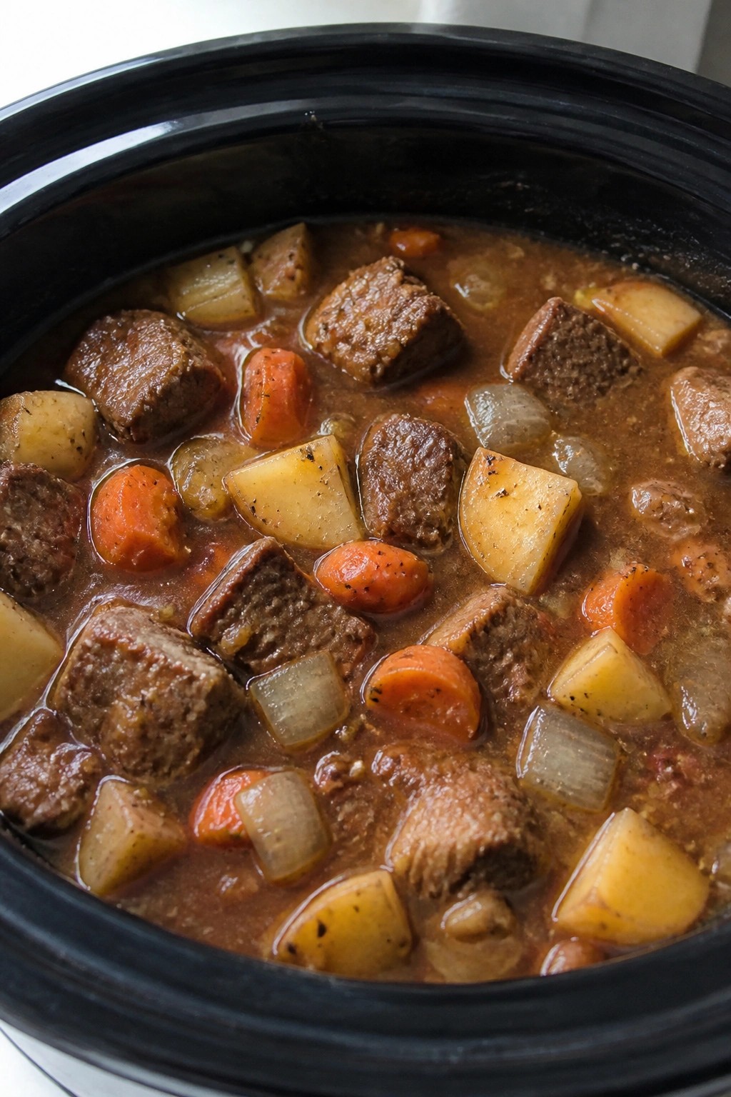 Slow Cooker Classic Beef Stew with Vegetables