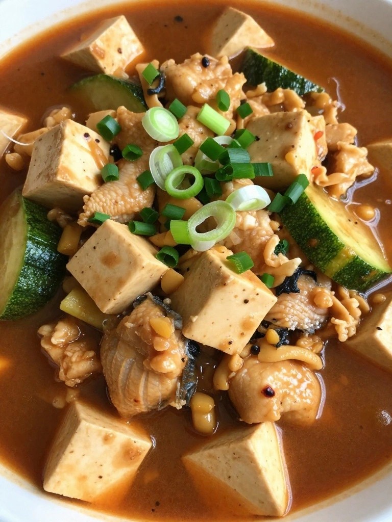Korean Gochujang Catfish Stew with Tofu