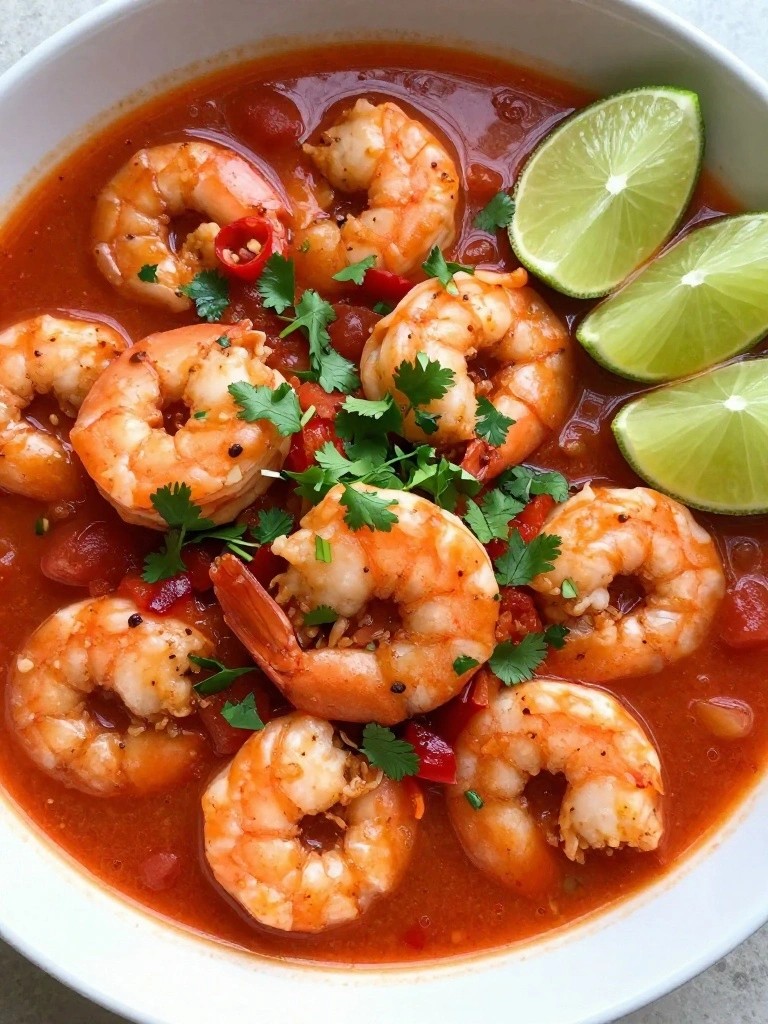 Spicy Mexican Shrimp and Haddock Stew