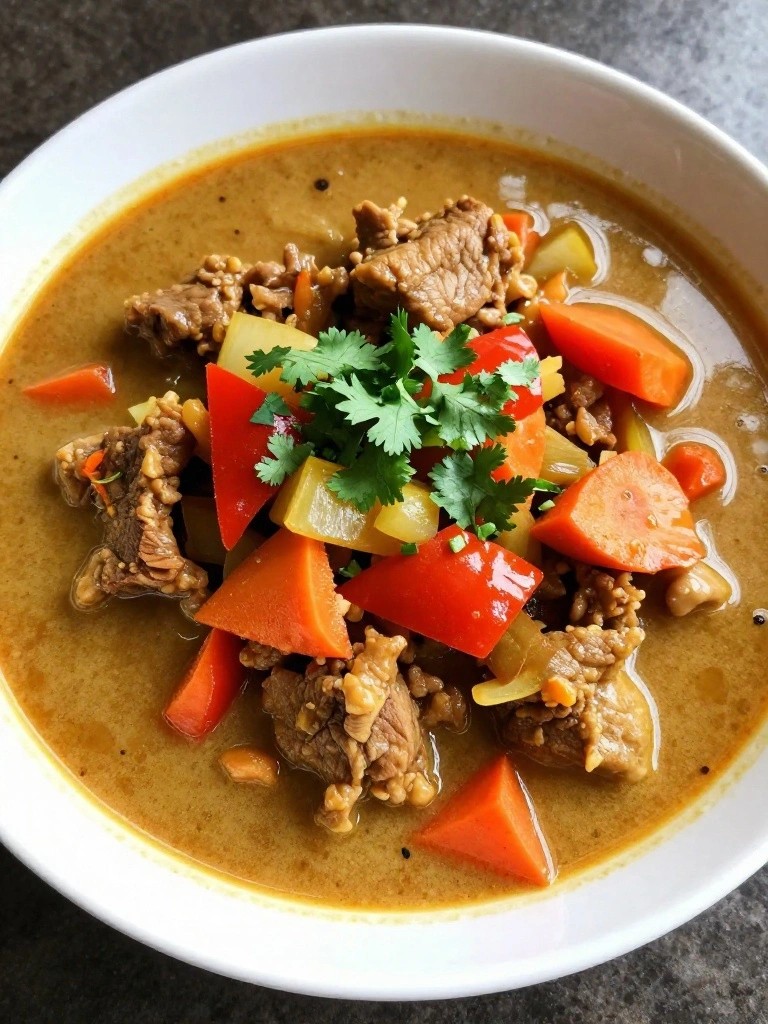 Thai Coconut Curry Pork Stew