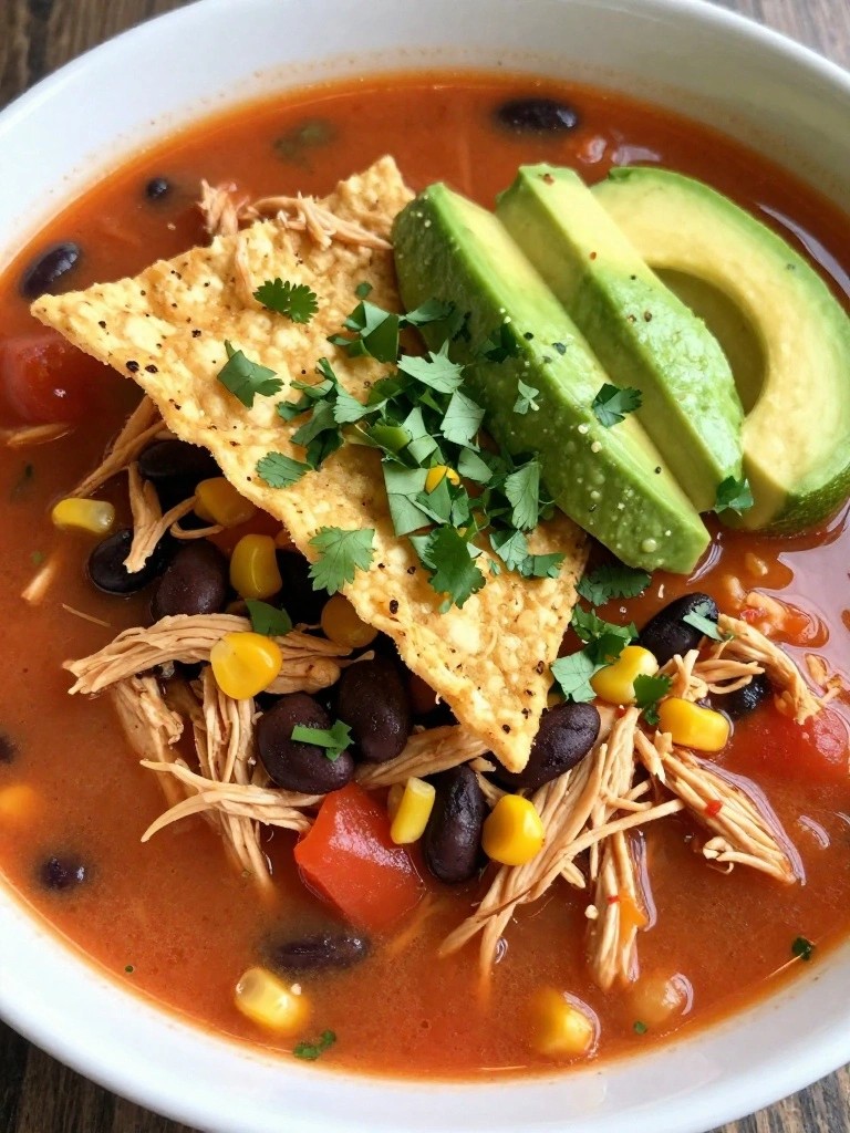 Mexican Chicken Tortilla Soup