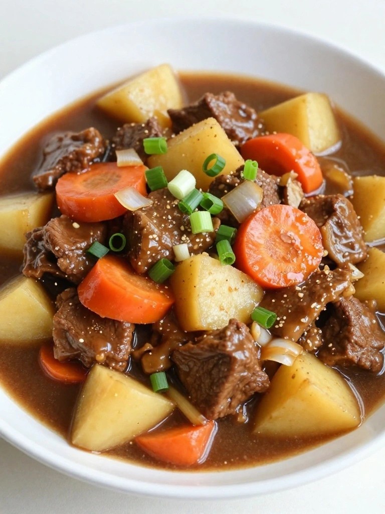 Ginger-Soy Beef Stew