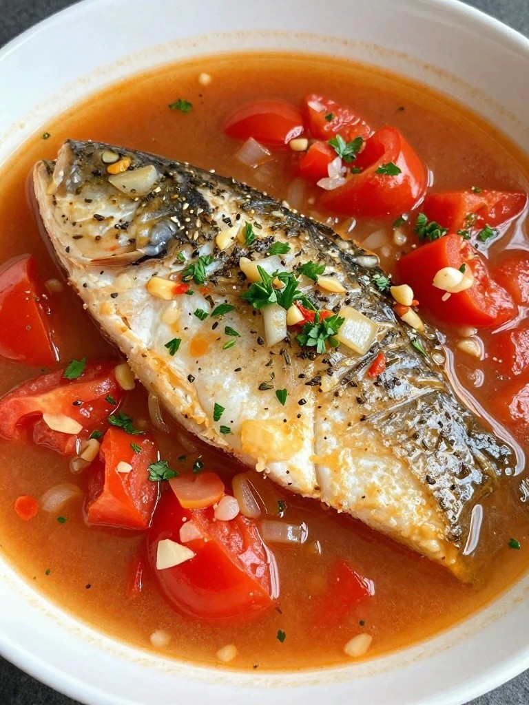Provençal Sea Bass Stew with Tomatoes and Herbes de Provence