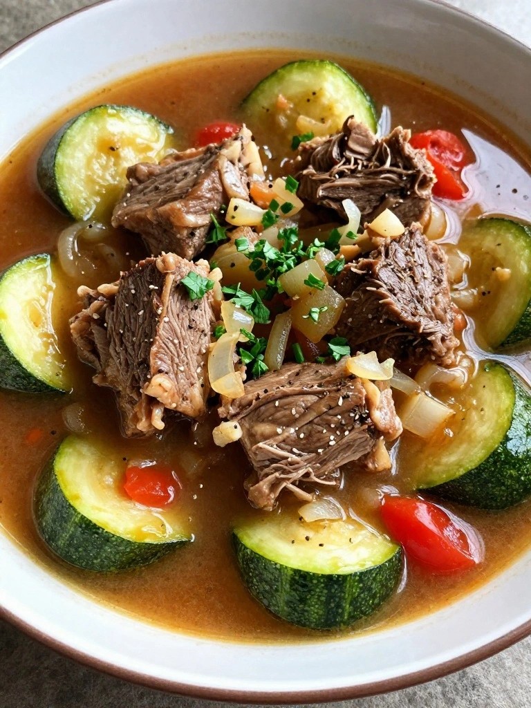 Provençal Lamb Stew with Herbes de Provence and Zucchini